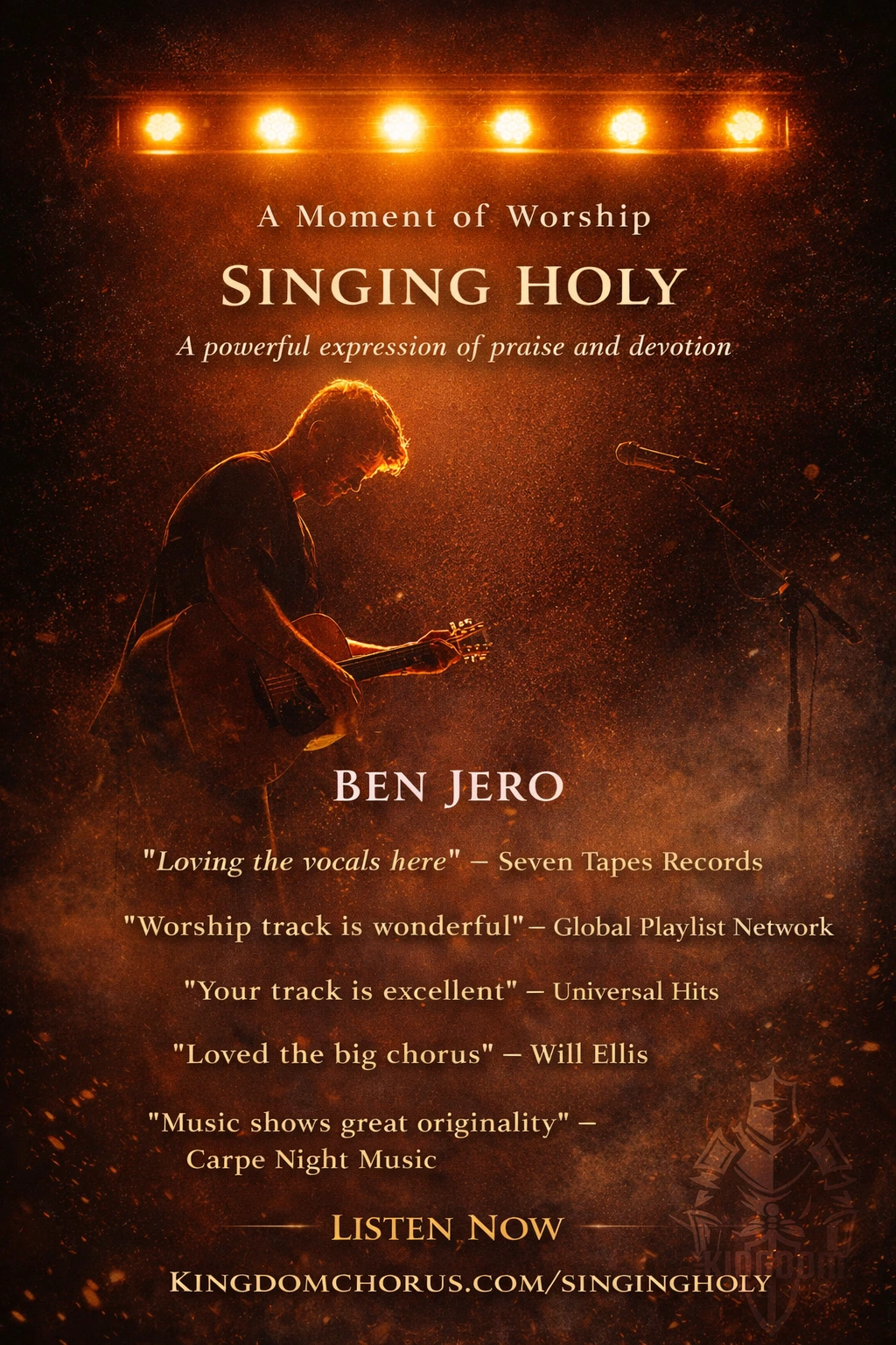 Singing Holy by Ben Jero